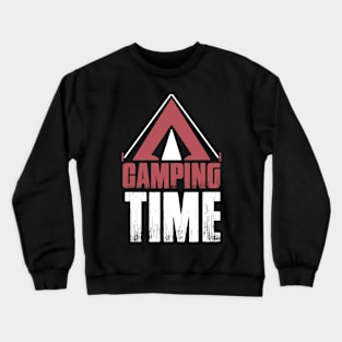 Camping Time T Shirt For Women Men Crewneck Sweatshirt